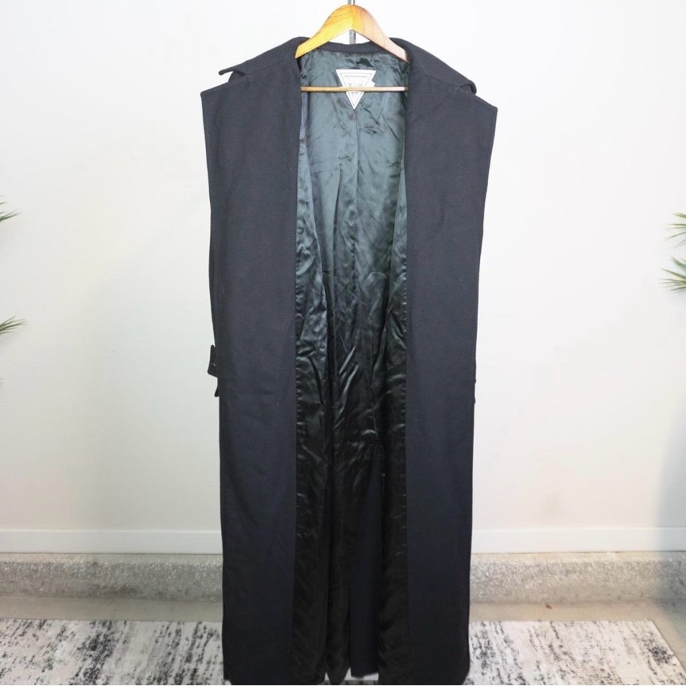 Marvin Richards Black Trench Coat